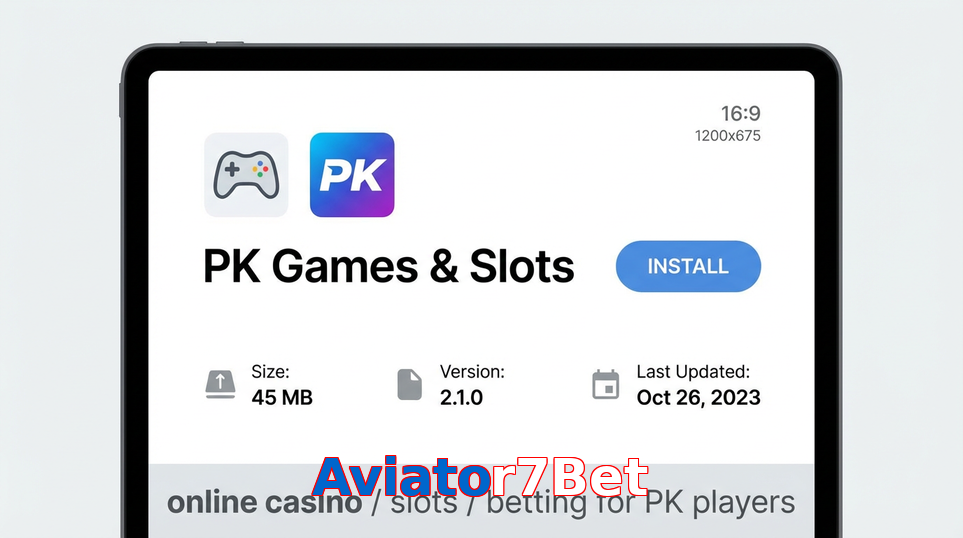 Game list for Aviator7Bet gameapk section